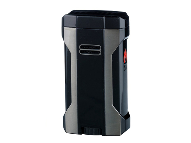 Sturmfeuerzeug "schwarz/anthrazit" 4x Jet-Flame