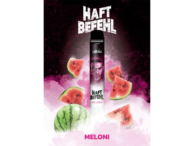 Haftbefehl - "Meloni" (Wassermelone) - E-Shisha - 20 mg - 700 Züge