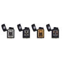 Sturmfeuerzeuge "Animals Biker", Jet-Flame, 20er Display