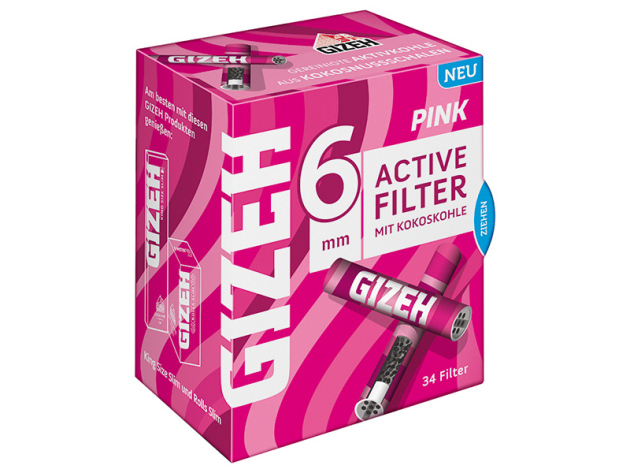 GIZEH Black Active Filter 6mm 34er – Der Kiosk - Offiziell