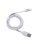Tekmee Ladekabel USB auf Lightning,1m, weiß