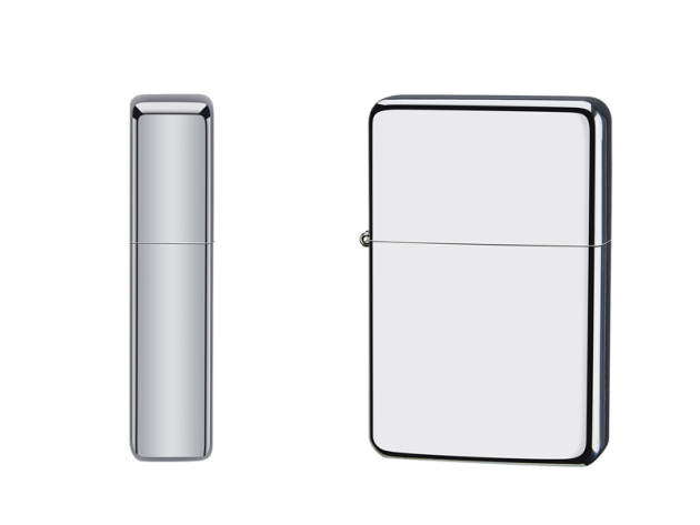 Benzinfeuerzeug "Chrome" 12er Display