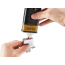 Benzinfeuerzeug "Chrome" 12er Display