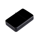 Benzinfeuerzeug "Schwarz matt" 12er Display