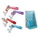 Schlüsselanhänger "Hello Kitty" 4-fach sortiert, 24 Stück + Display für 48 Anhänger