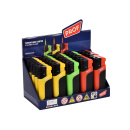 Sturmfeuerzeuge "Colored Flames" 3-fach sortiert, 25er Display