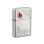 Zippo Feuerzeug - Zippo Tiles Emblem (Brushed Chrom Emblem Attached)