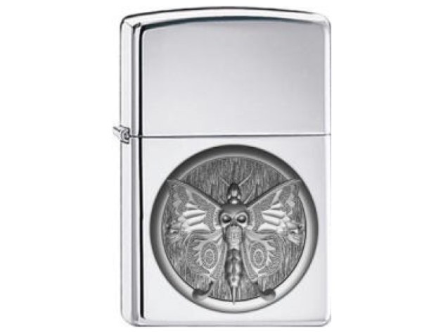 Zippo Feuerzeug - Moth Emblem
