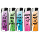 Elektrofeuerzeuge "Laache is Jesond", 50er Display