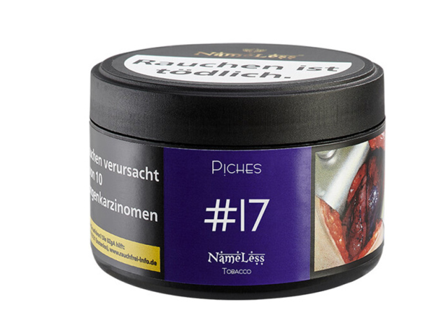 NameLess Tobacco - P!CHES (Pfirsich) #17 -  25g