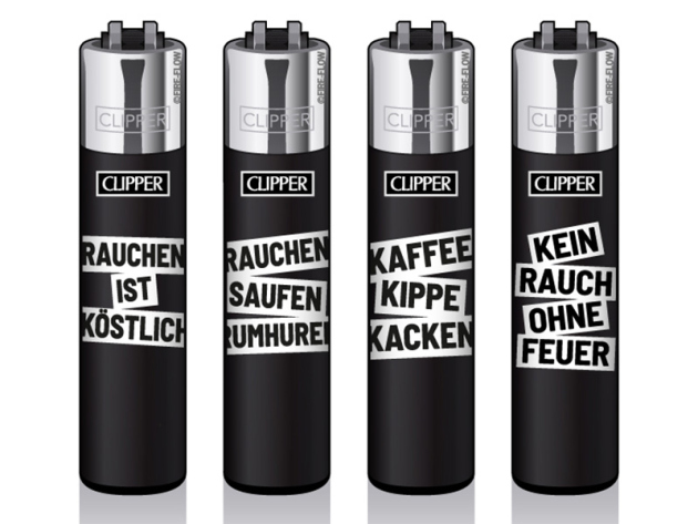 Clipper Large Sonder Edition FFX RAUCHERSPRÜCHE #1, 48er Display