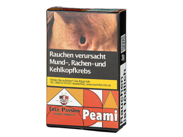 True Passion Tobacco - PeaMi (Pfirsich, Cola) - 20g