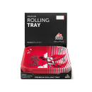 RAW Rolling Tray Drehunterlage Metall - "Brazil - Limited Edition", klein, 27,5 x17,5 x 2,5cm