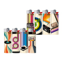 BIC Maxi J26  Reibrad Feuerzeuge "Retro Musik",...