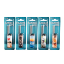 Stabfeuerzeug Mini "Candle Lite" gemischtes Design" 13 cm, 5-fach sortiert, 1 Blister