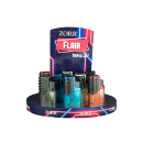 Zigarrenfeuerzeuge "Flair" 3er Jet Flame, 4-fach sortiert, 8er Display