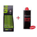 Gizeh Black Fine 20 Hefte + Zippo-Benzin, 125ml GRATIS