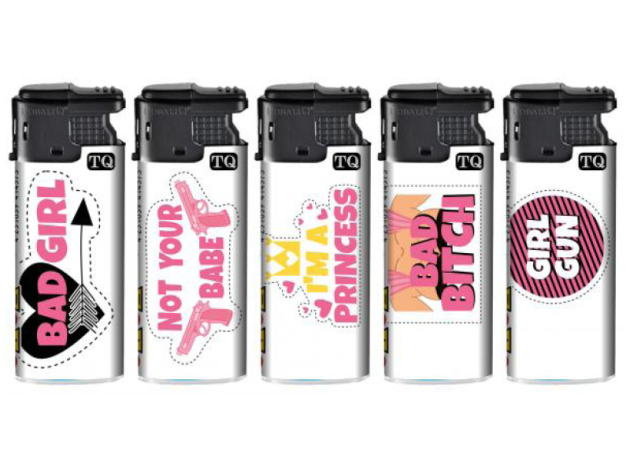 Sturmfeuerzeuge "GIRL GUN" 50er Display, TobaliQ Turbo