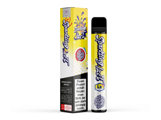 187 Strassenbande - Sparkling IZE-T / LX (Eistee mit Zitrone) -  E-Shisha - 20 mg - 600 Züge