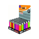 BIC Maxi Electronic Lighters "Neutral", 50p Display