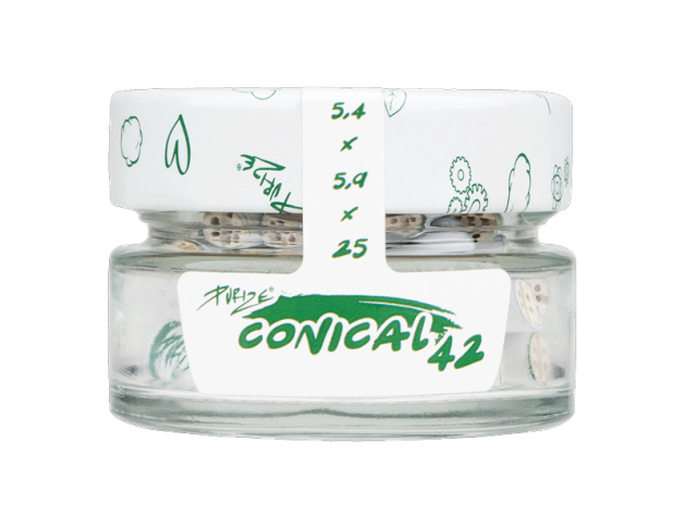 PURIZE Conical XTRA Slim Size, 42 Aktivkohlefilter