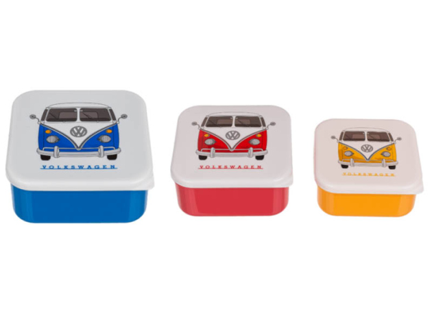 Brotdosen 3er Set, VW T1 Bus, UVP: 10,99 Euro