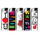 Elektrofeuerzeuge "All You need Is Love" TobaliQ ; 50er Display