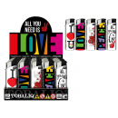 Elektrofeuerzeuge "All You need Is Love" TobaliQ ; 50er Display