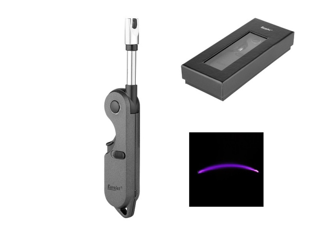 USB-Feuerzeug mit Lichtbogen "Arc BBQ" Schwarz