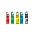 STAX Stash Lighter Reibradfeuerzeuge mit Versteck, 40er Display, "Leaves"