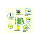 STAX Stash Lighter Reibradfeuerzeuge mit Versteck, 40er Display, "Leaves"