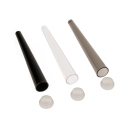 Doobie Tube, 3er Set, aus Kunststoff, ca. 1,6 x 11 cm, 2-fach sortiert