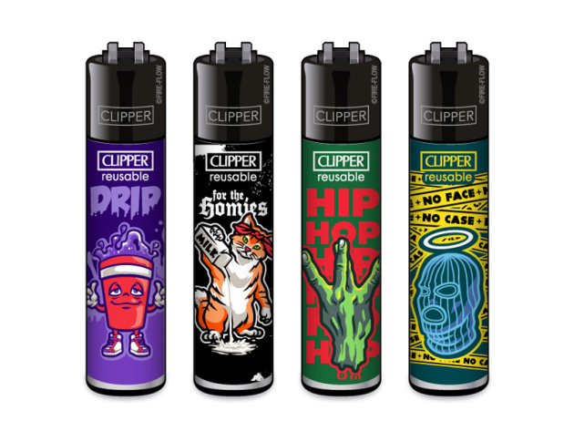 Clipper Large HIP HOP SLOGAN #1, 48er Display