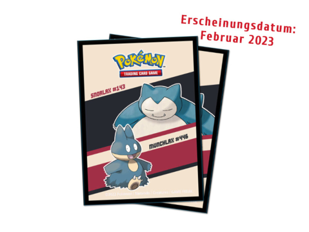 Pokémon - Schutzhüllen - Snorlax & Munchlax Protector (65)