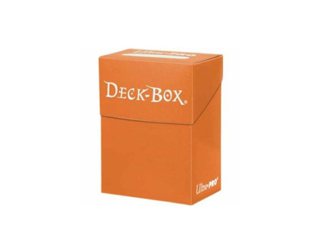 Orange Deck Box - Ultra Pro