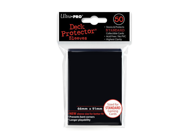 Raven Black/Schwarz Protector (50) MB, 50 Hüllen