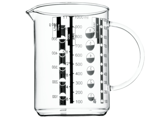 WMF Gourmet Messbecher 1,0 L, UVP: 21,99 Euro