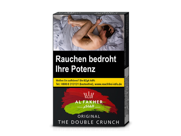 Al Fakher Tabak - The Double Crunch (Doppelapfel mit Anis) - 25g