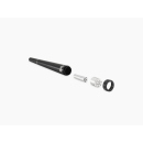 Weezy Aluminium Pfeife mit CTIP Aktivkohlefilter und Jack-Pod Kapsel, SCHWARZ, 12er Display