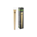 Weezy Aluminium Pfeife mit CTIP Aktivkohlefilter und Jack-Pod Kapsel, GOLD, 12er Display