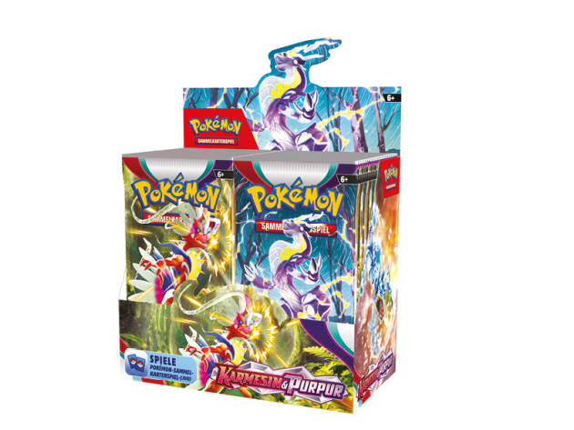 Pokémon - Booster - Karmesin & Purpur