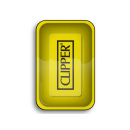 Metall Drehunterlage "Clipper Logo Yellow",...