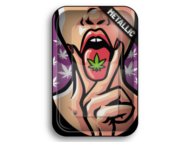 Metall Drehunterlage "420 GIRL 1/4 Metallic", 27,5 x 17,5 cm, einzeln