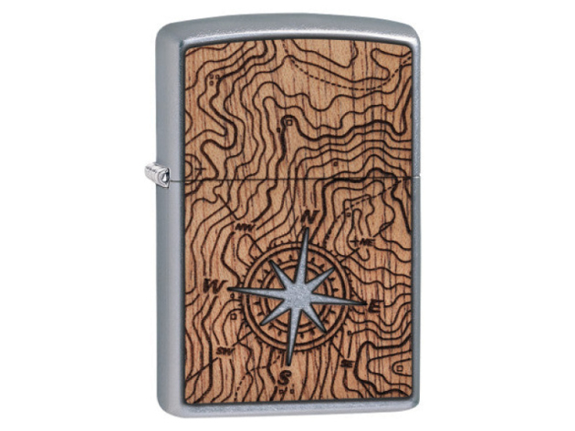 Zippo Feuerzeug - Woodchuck Compass
