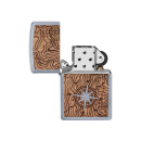 Zippo Feuerzeug - Woodchuck Compass
