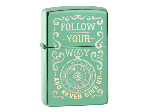Zippo Feuerzeug - Follow Your Way