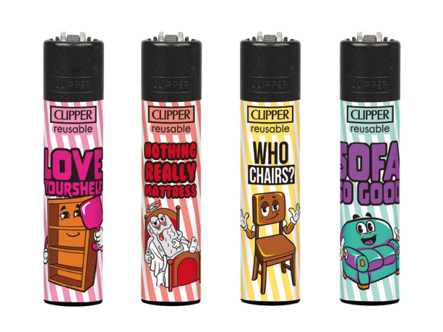 Clipper Large SLOGAN 48, 48er Display