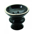 Shisha Head ceramic, Black, x cm, Ø X cm opening