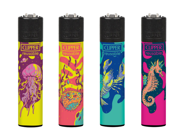 Clipper Large LAVA ANIMALS, 48er Display