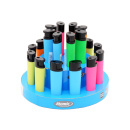 Metallfeuerzeuge &quot;Neon Rubber&quot; 20er Display